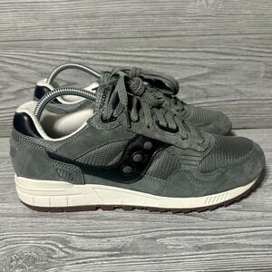 Saucony Shadow 5000 Gray Black Suede Mesh Sneakers S70665-71 Mens 8.5 Shoes New
